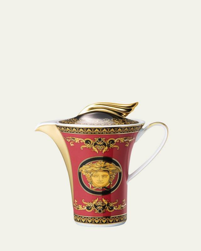 Medusa Red Coffee Pot
